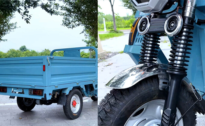 Triciclo eléctrico ZZ180 Carga-3